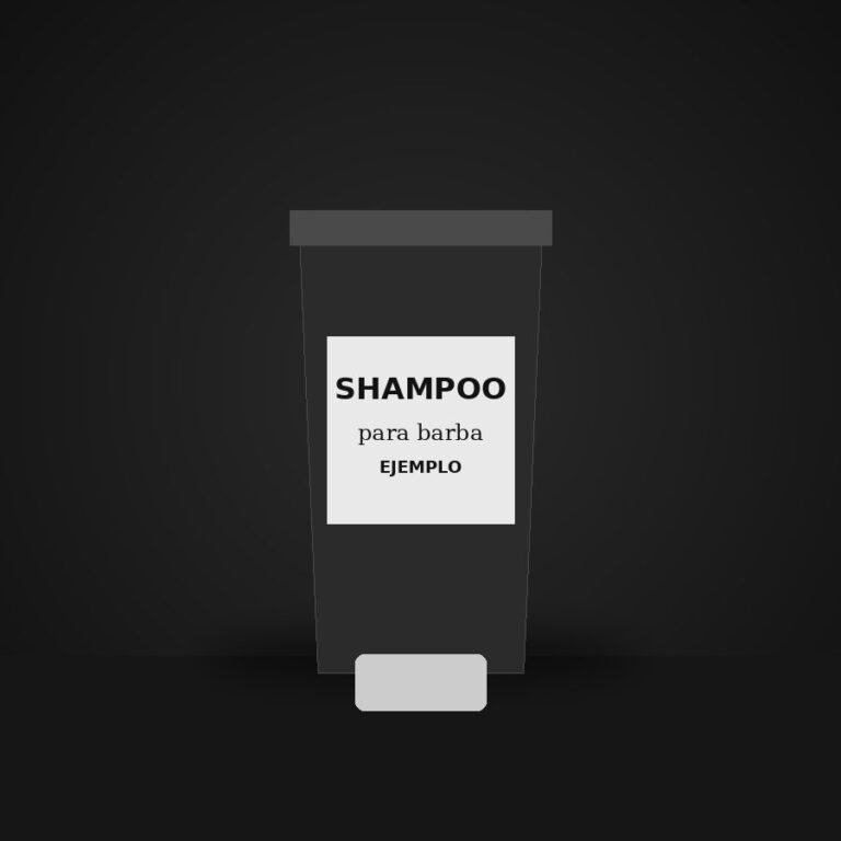 Shampoo para barba (ejemplo)